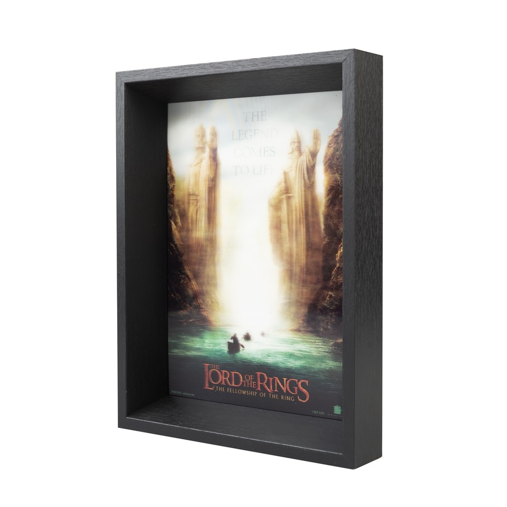 Grupo Erik The Lord of The Rings - Framed Lenticular Print Afbeelding met lijst - Multicolours